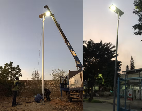 高速道路用8Wオールインワン一体型LEDソーラー街路灯