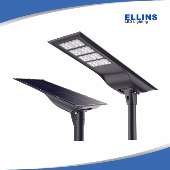 IP66 30W 50W 60W 80W モーションセンサー付き統合型 LED 屋外ソーラー街路灯