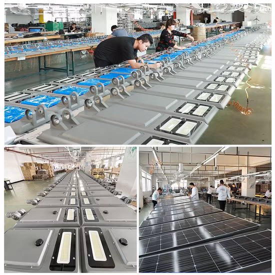 深センメーカー卸売価格 12-200W 長寿命インテリジェント LED モジュール付きソーラー街路灯
